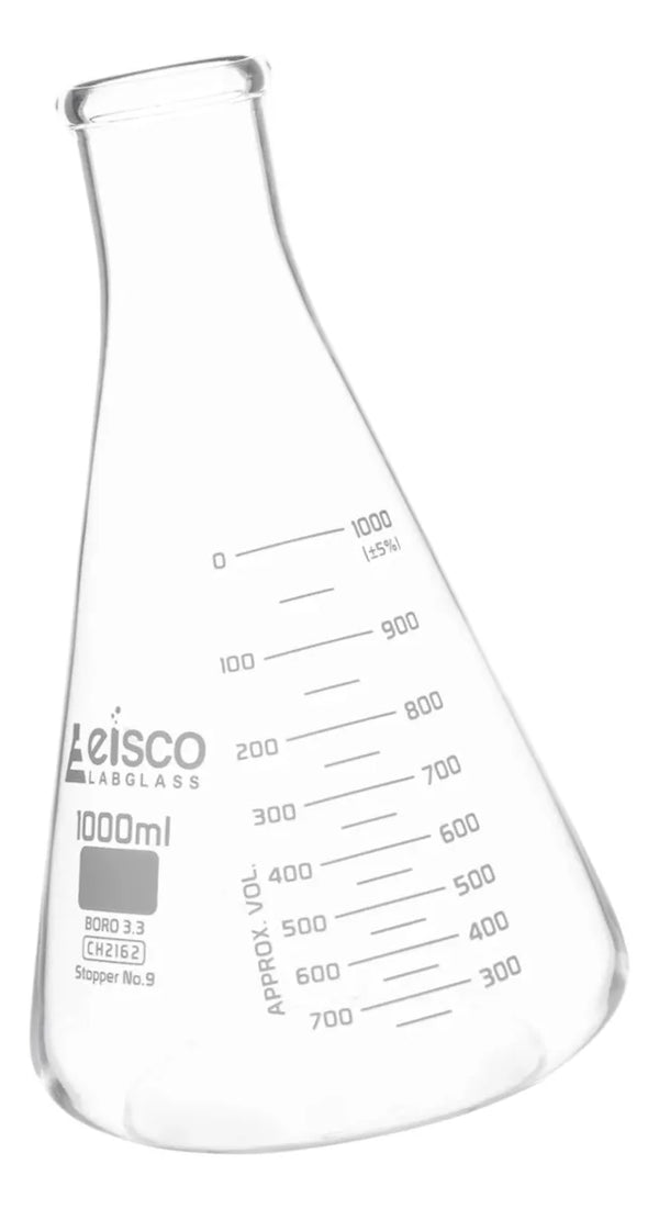 Matraz Erlenmeyer 1000 Ml Eisco
