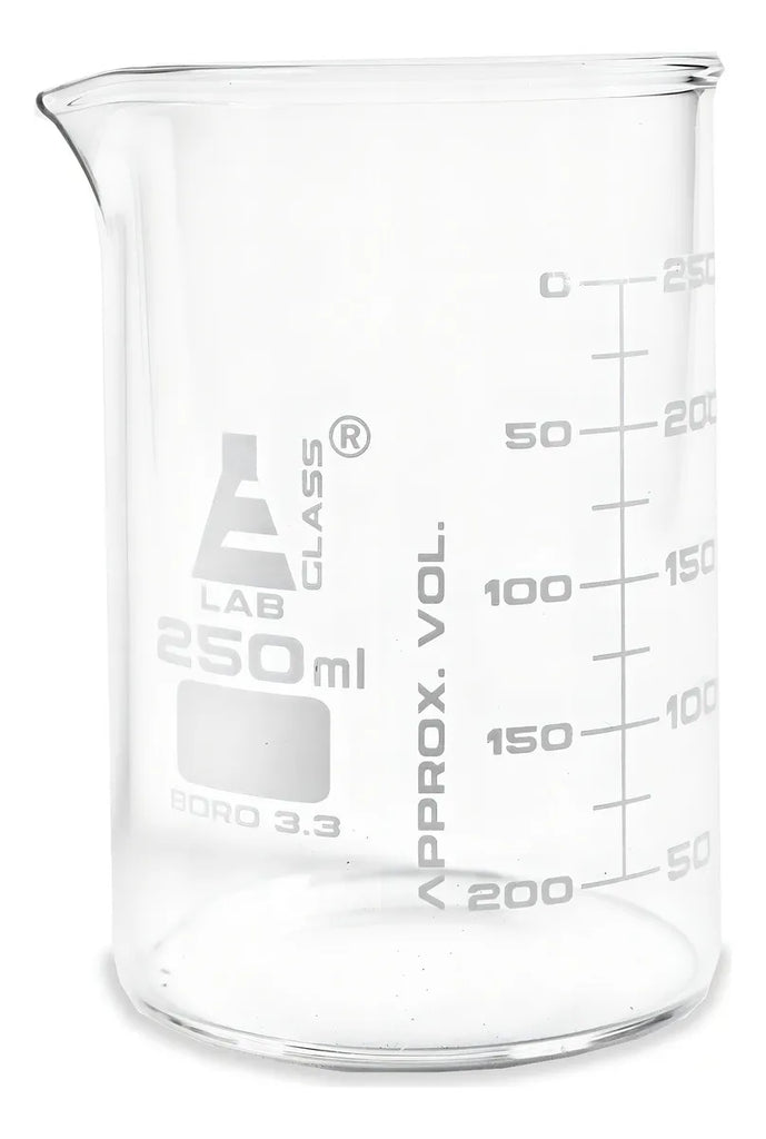 Vaso De Precipitado Graduado De Vidrio 250 Ml Eisco